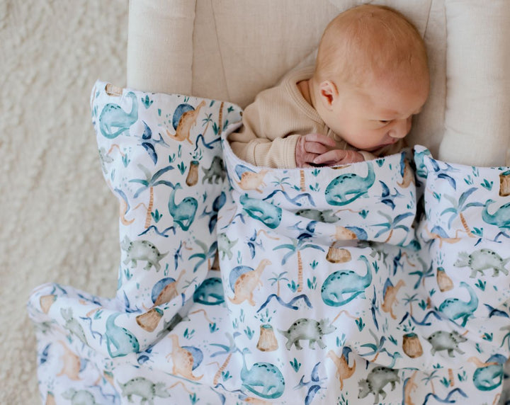 Bambella Designs Snuggle Blanket - Wild Dinosaurs