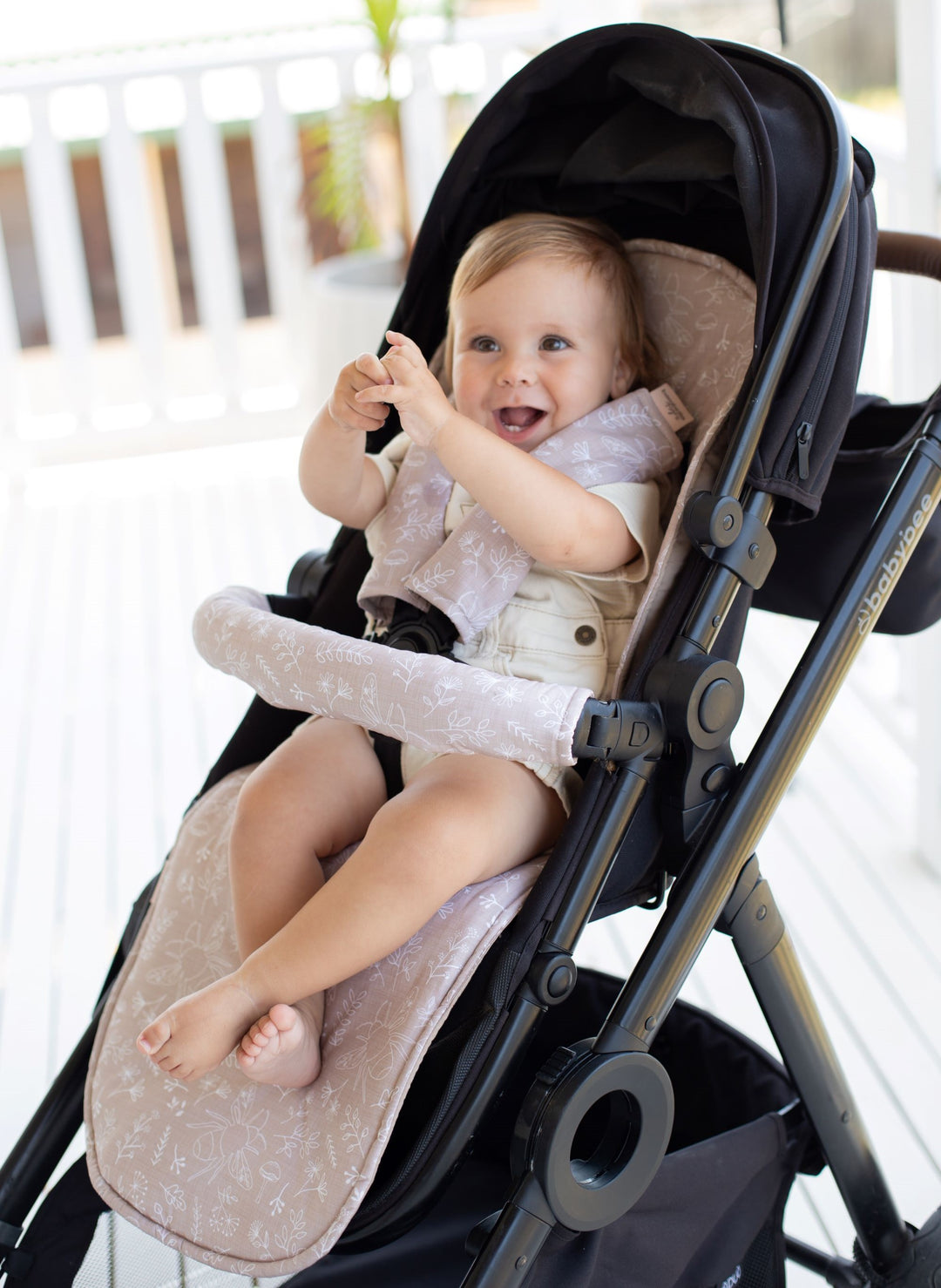 Bambella Designs Universal Pram Liner | Bee Kind