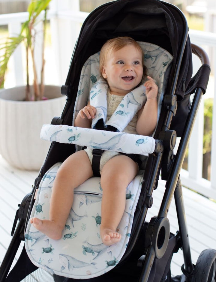 Bambella Designs Universal Pram Liner | Turtle Bay