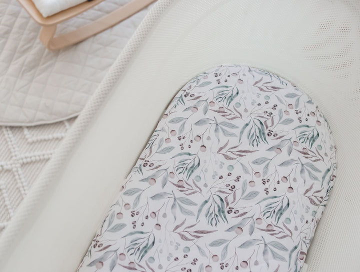 Bambella Waterproof Moses Bassinet Sheet | Botanical