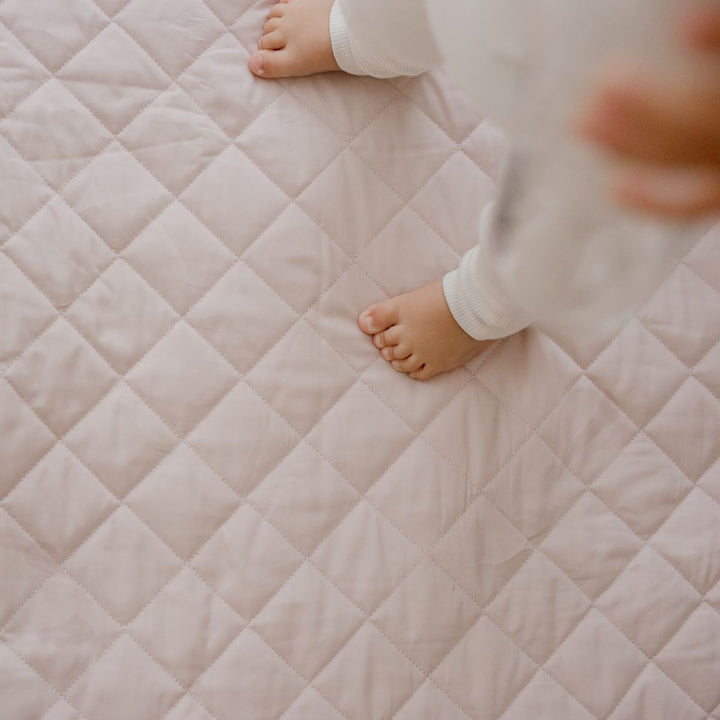 Bambella Waterproof Porta Cot Sheet | Lullaby Pink