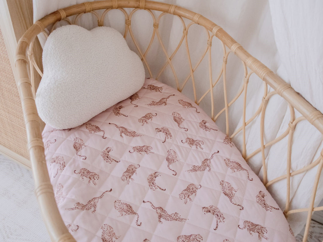 Bambella Waterproof Bassinet Sheet | Queen of the Jungle