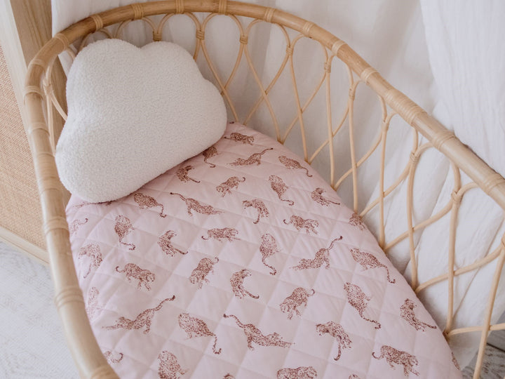 Bambella Waterproof Bassinet Sheet | Queen of the Jungle