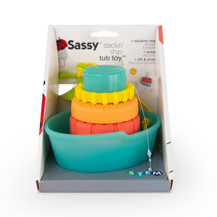 Stackin' Ship Tub Bath Play Set