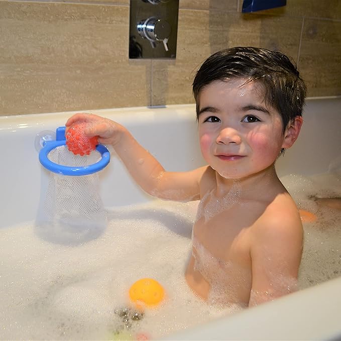 Bath Time Hoop & Squirter Ball Toy Set