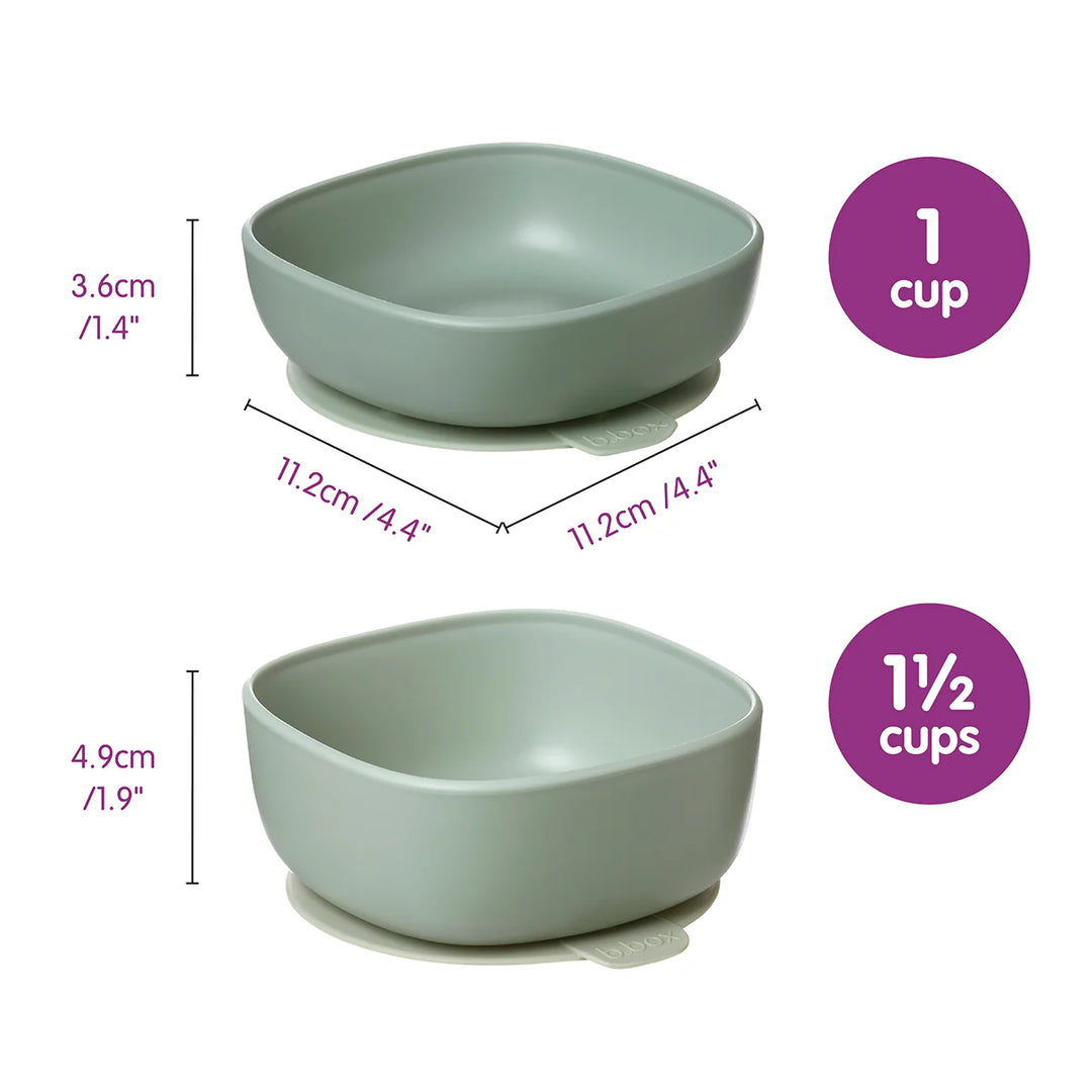 bbox Suction Bowl Duo - Blush