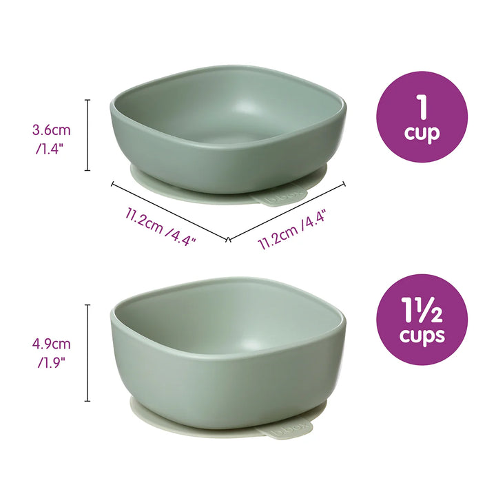 bbox Suction Bowl Duo - Blush