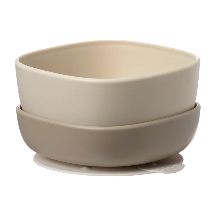 bbox Suction Bowl Duo - Latte