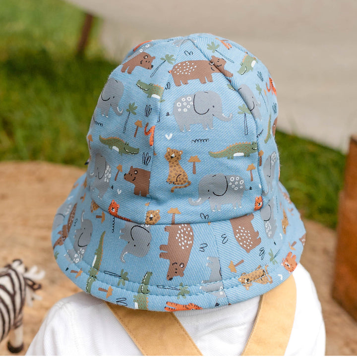 Bedhead Baby & Toddler Bucket Sun Hat - Safari