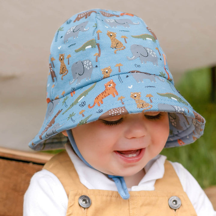 Bedhead Baby & Toddler Bucket Sun Hat - Safari