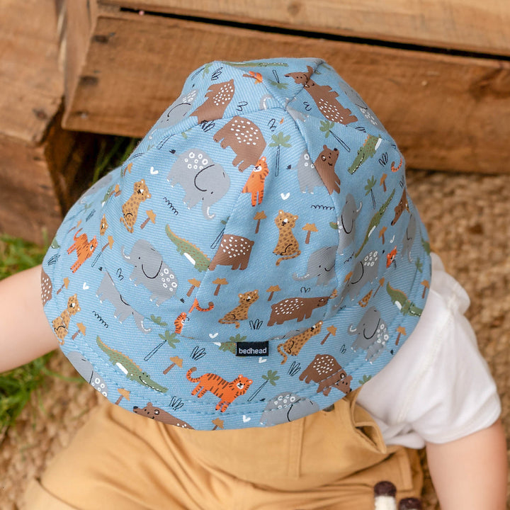 Bedhead Baby & Toddler Bucket Sun Hat - Safari