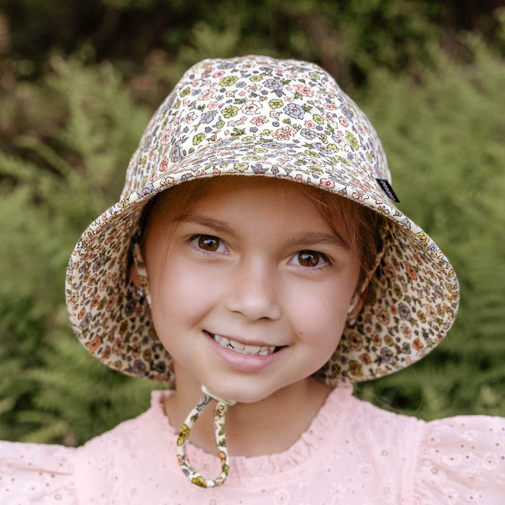 Bedhead Kids Ponytail Bucket Sun Hat - Floret