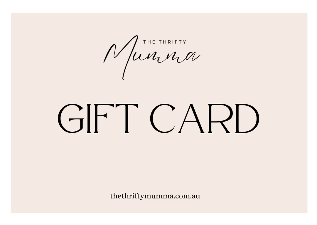 The Thrifty Mumma Gift Card