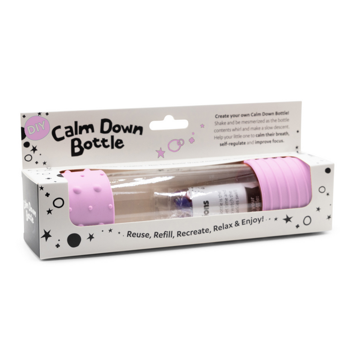 Jellystone DIY Calm Down Sensory Bottle - Bubblegum Pink