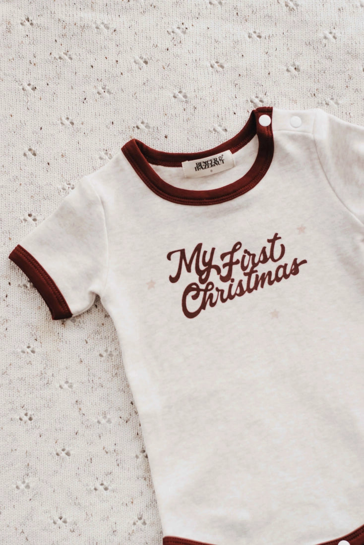 Bencer & Hazelnut Bodysuit - My First Christmas