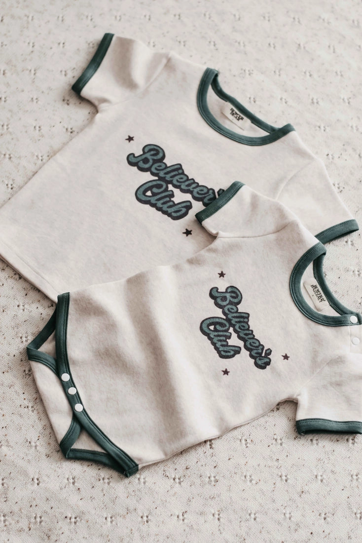 Bencer & Hazelnut Bodysuit/Tee - Believer's Club