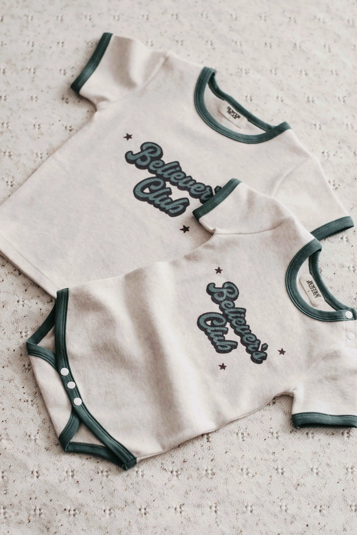 Bencer & Hazelnut Bodysuit/Tee - Believer's Club