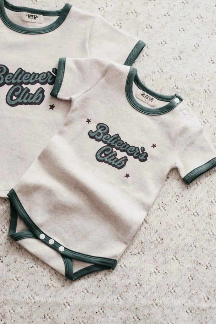 Bencer & Hazelnut Bodysuit/Tee - Believer's Club