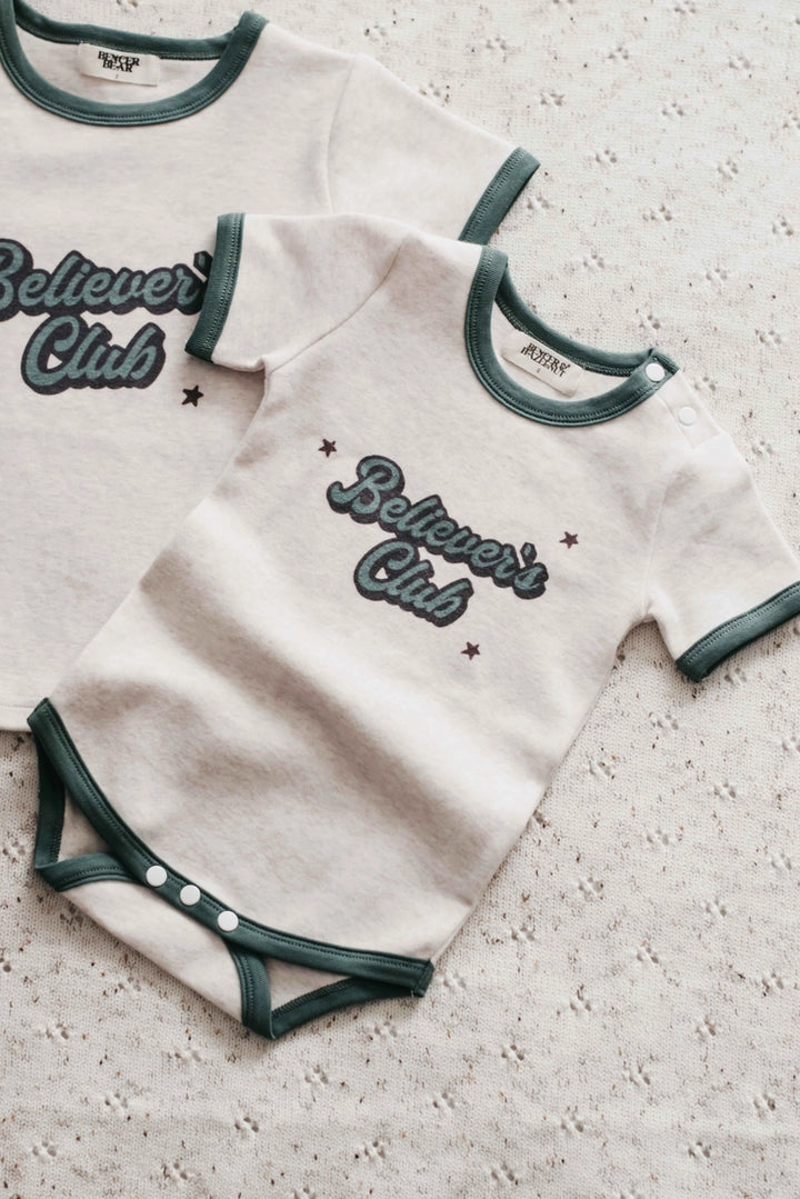 Bencer & Hazelnut Bodysuit/Tee - Believer's Club