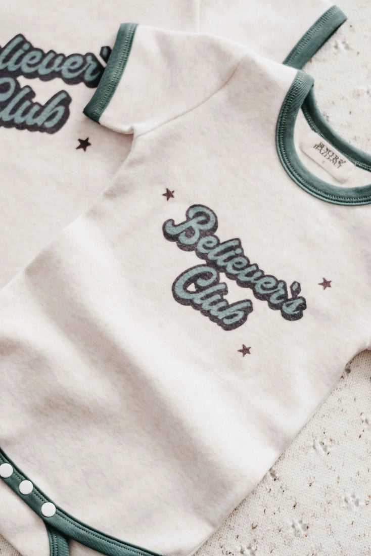 Bencer & Hazelnut Bodysuit/Tee - Believer's Club