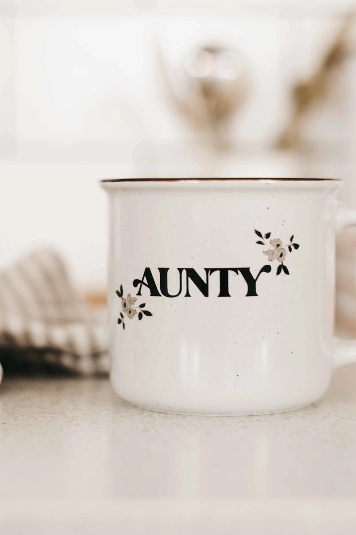 Bencer & Hazelnut Ceramic Mug - Aunty