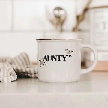 Bencer & Hazelnut Ceramic Mug - Aunty
