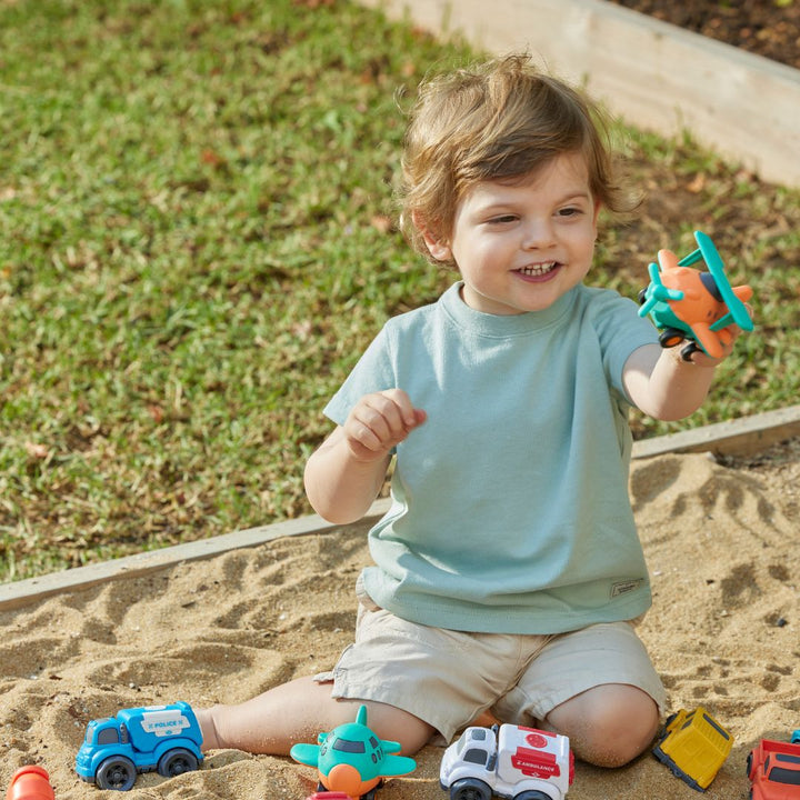 Bioplastic Vehicle Play Sets - Assorted