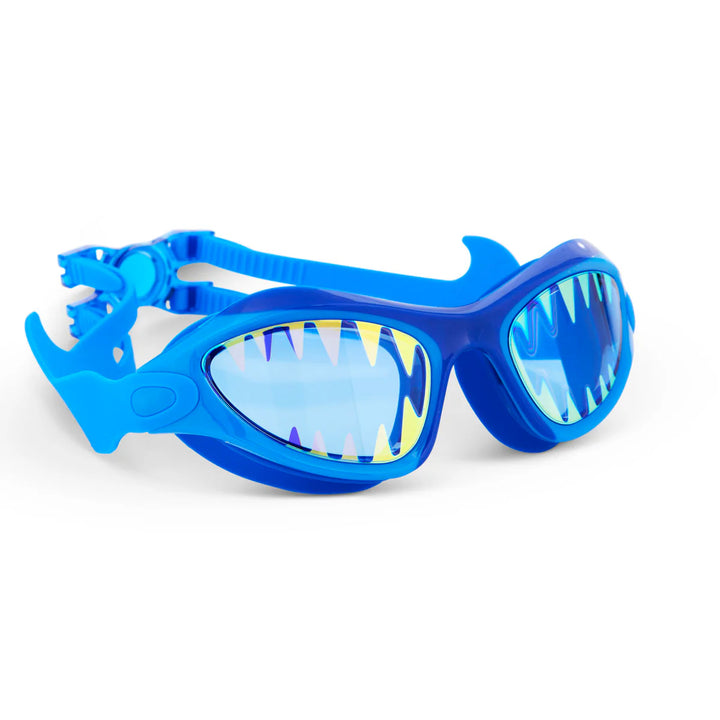 Bling2o Bigger Kids Swim Goggles | Megamouth Riptide Blue