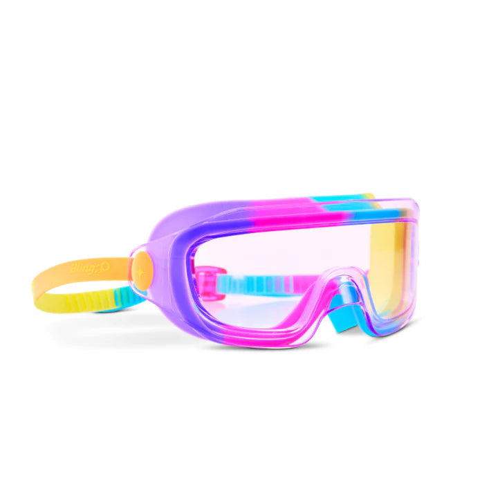 Bling2o Bigger Kids Swim Goggles | Rainbow Hologlow