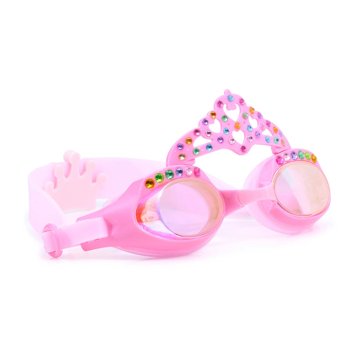 Bling2o Kids Swim Goggles | Princess Crown Peachy Pink