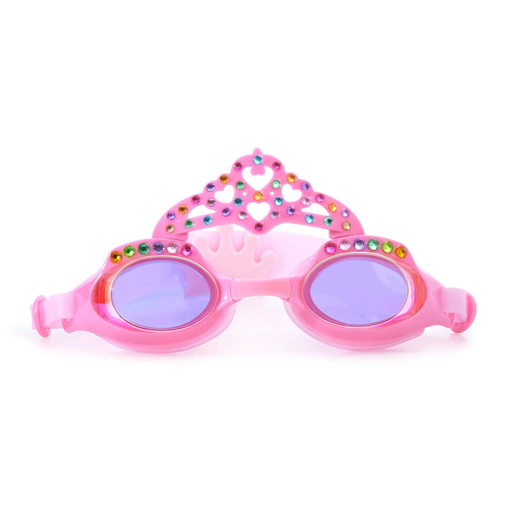 Bling2o Kids Swim Goggles | Princess Crown Peachy Pink