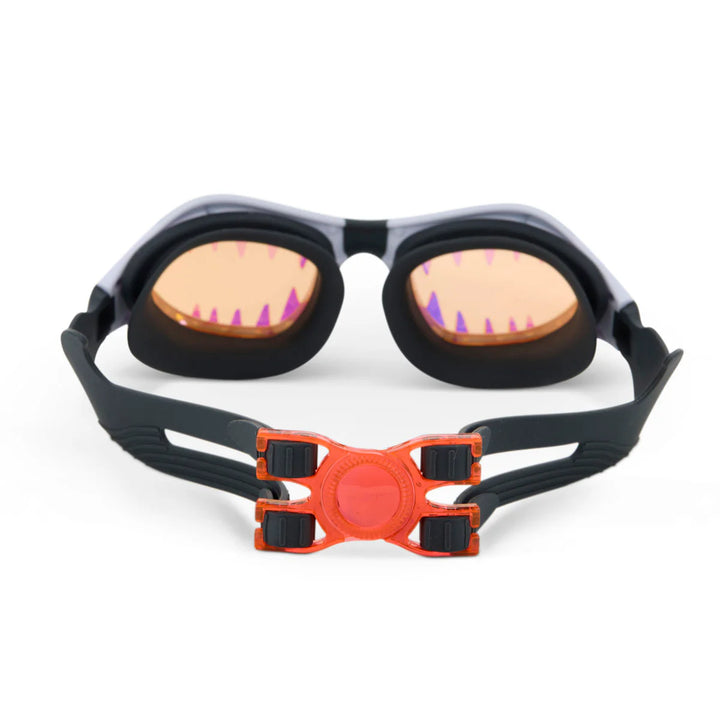 Bling2o Bigger Kids Swim Goggles | Megamouth Great Bite White