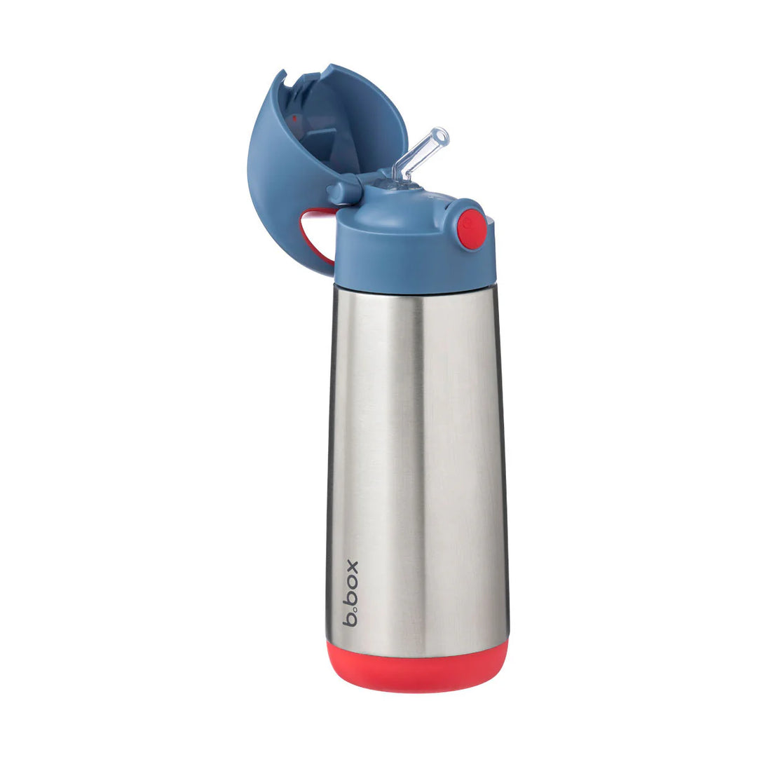 bbox Insulated Drink Bottle Sipper Lid 500ml - Blue Blaze