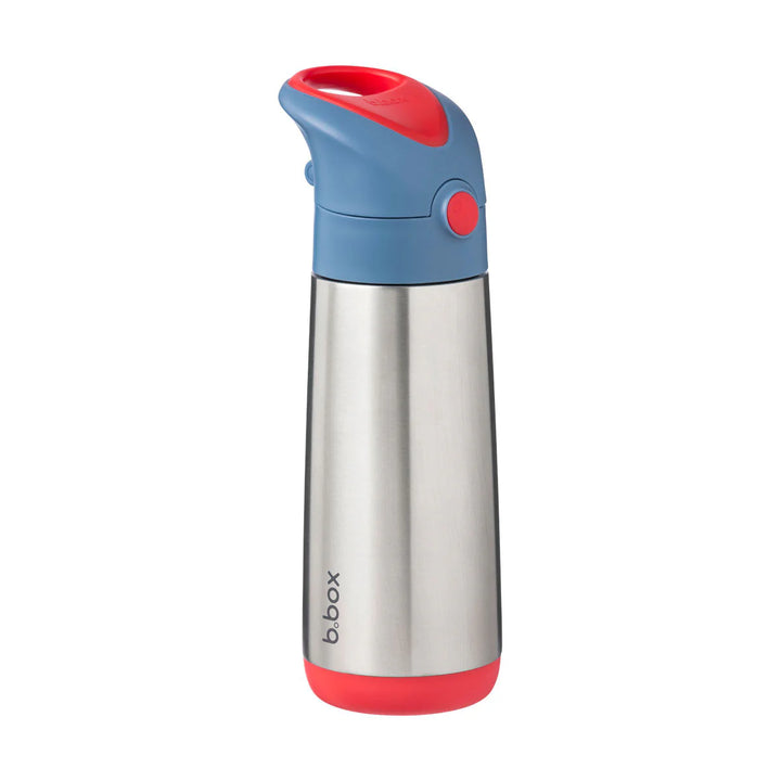 bbox Insulated Drink Bottle Sipper Lid 500ml - Blue Blaze