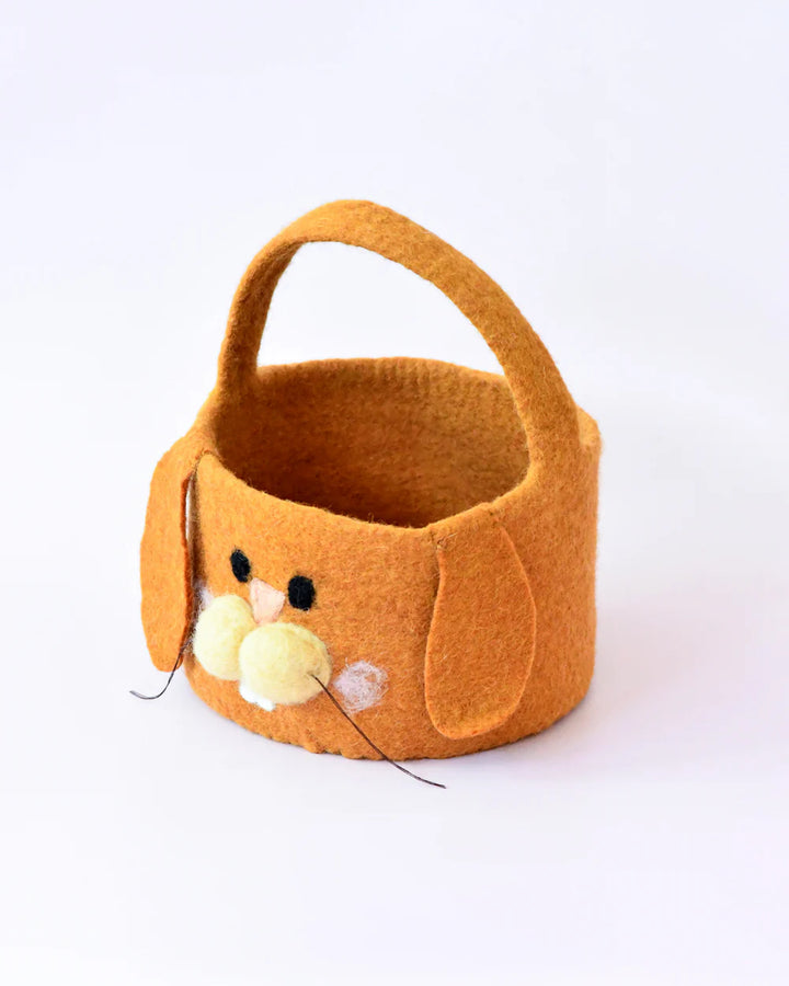 Felt Easter Bunny Basket Bag