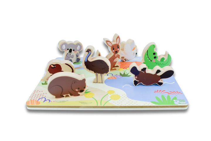 Bush Buddies Australian Animal Chunky Wooden Puzzle