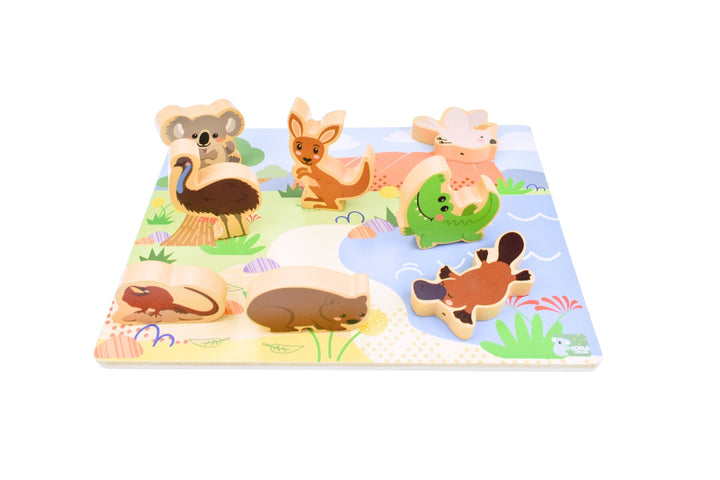 Bush Buddies Australian Animal Chunky Wooden Puzzle
