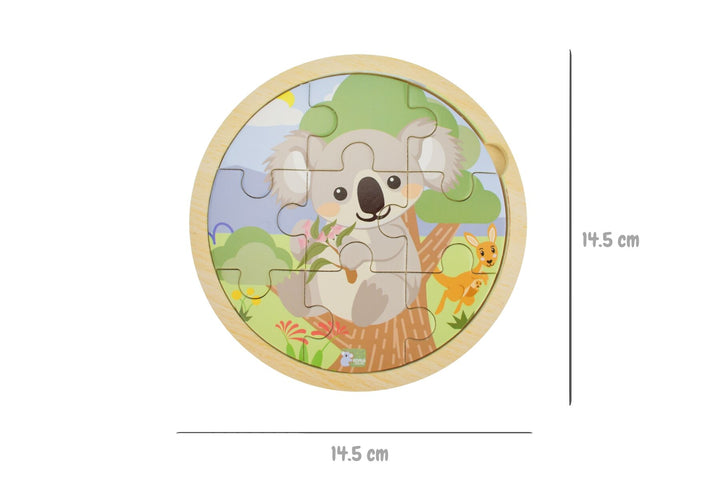 Bush Buddies Australian Animal 9 Piece Puzzle - Assorted