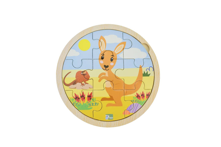 Bush Buddies Australian Animal 9 Piece Puzzle - Assorted