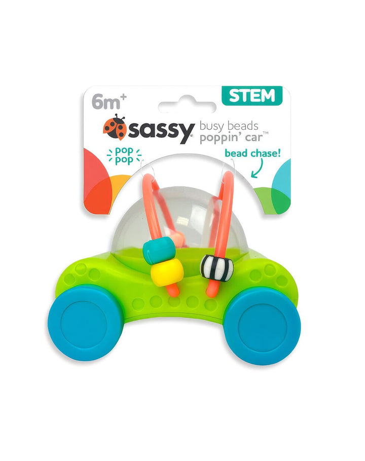 Busy Beads Poppin' Car Baby Toy
