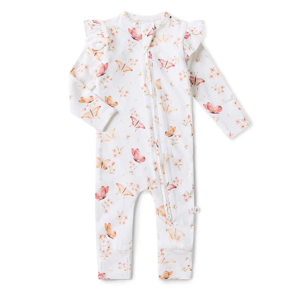Snuggle Hunny Organic Snugglesuit - Butterfly