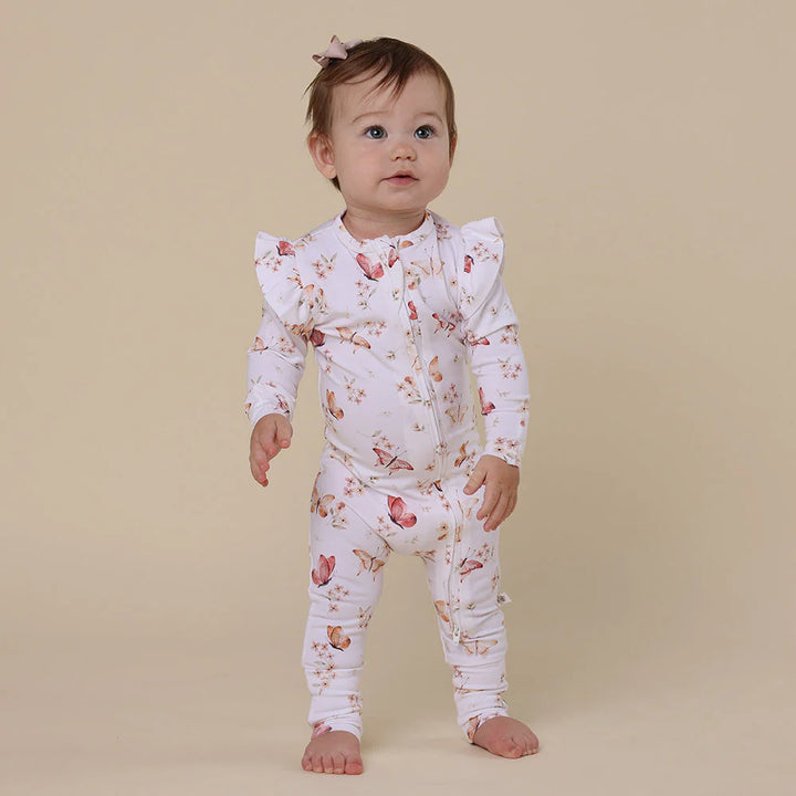 Snuggle Hunny Organic Snugglesuit - Butterfly