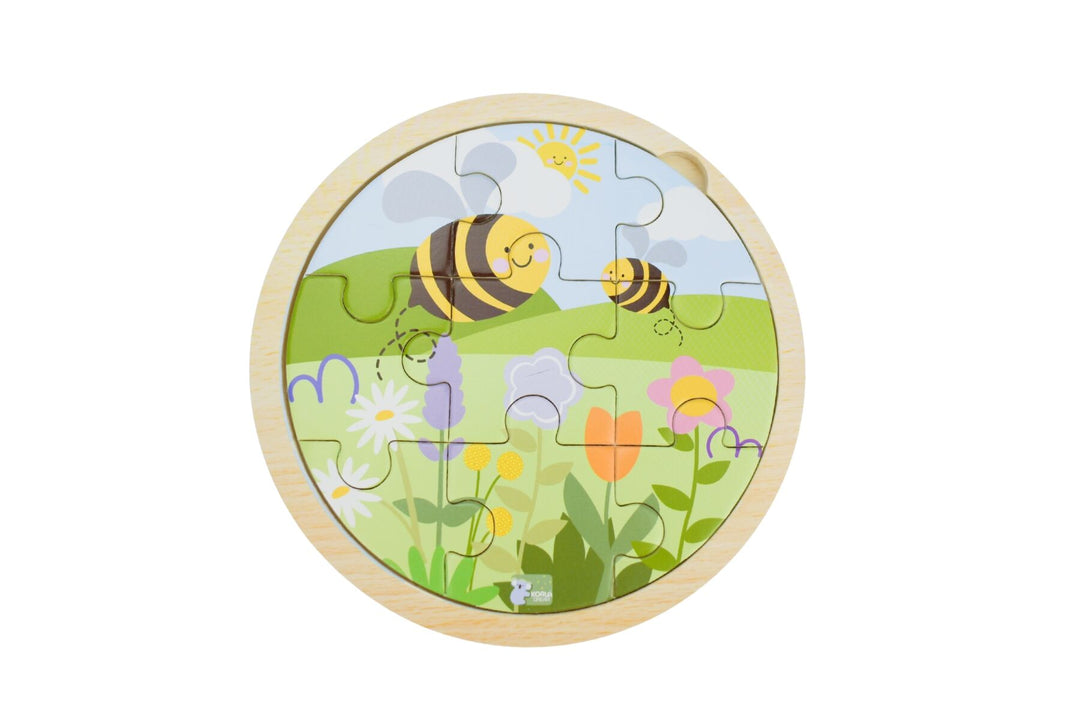 Buzzy Days 9 Piece Bee Puzzle - Assorted