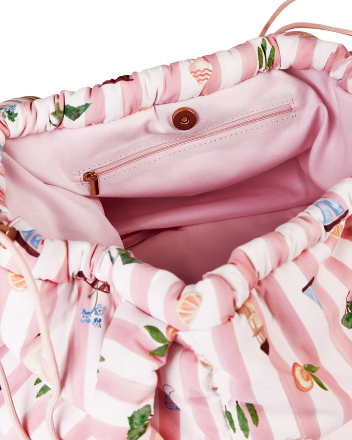 Marshmallow Midi Tote Bag - Boat Club