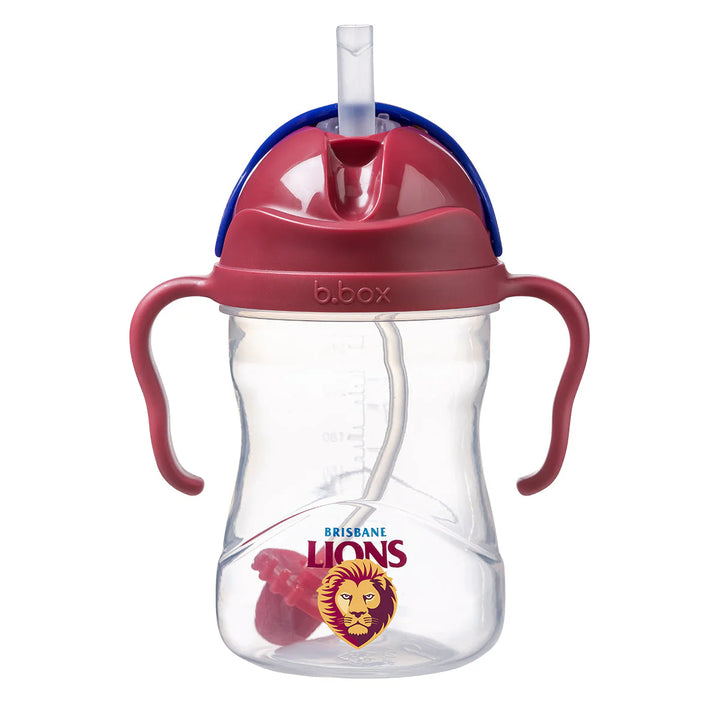 bbox ALF Weighted Straw Sippy Cup 240ml - Brisbane Lions