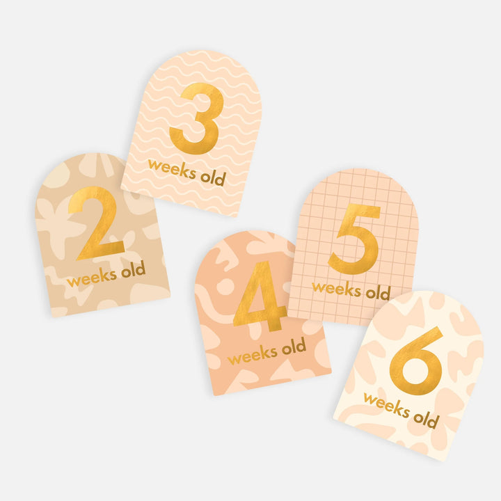 Fox & Fallow’s Baby Milestone Cards  - Helios