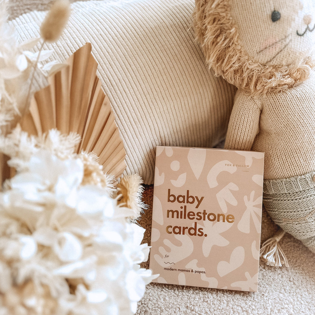 Fox & Fallow’s Baby Milestone Cards  - Helios