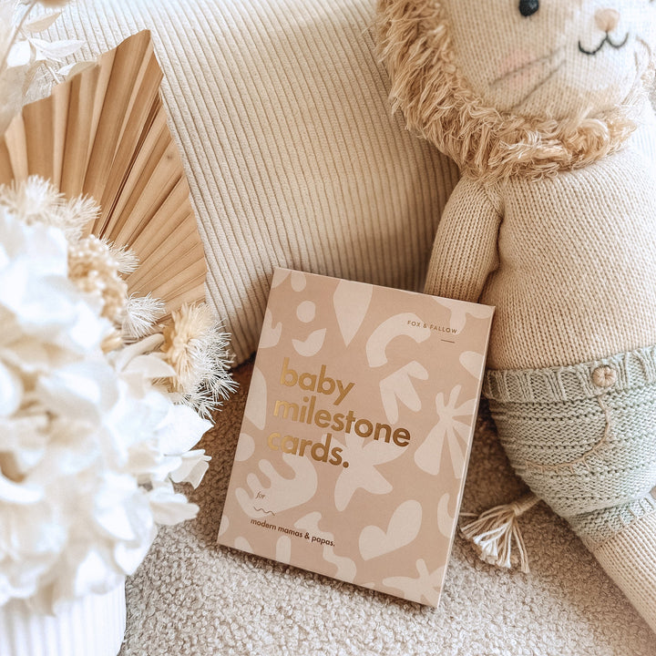 Fox & Fallow’s Baby Milestone Cards  - Helios