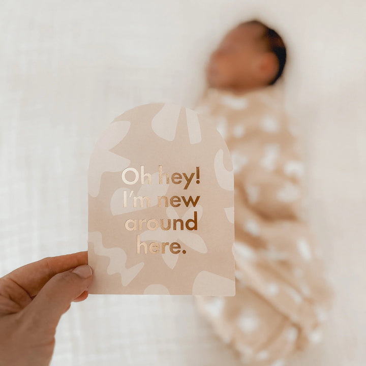 Fox & Fallow’s Baby Milestone Cards  - Helios