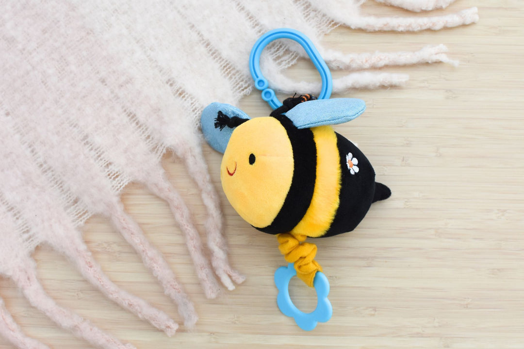 Snuggle Buddy Hunny Bee Jiggle & Shake Clip Toy